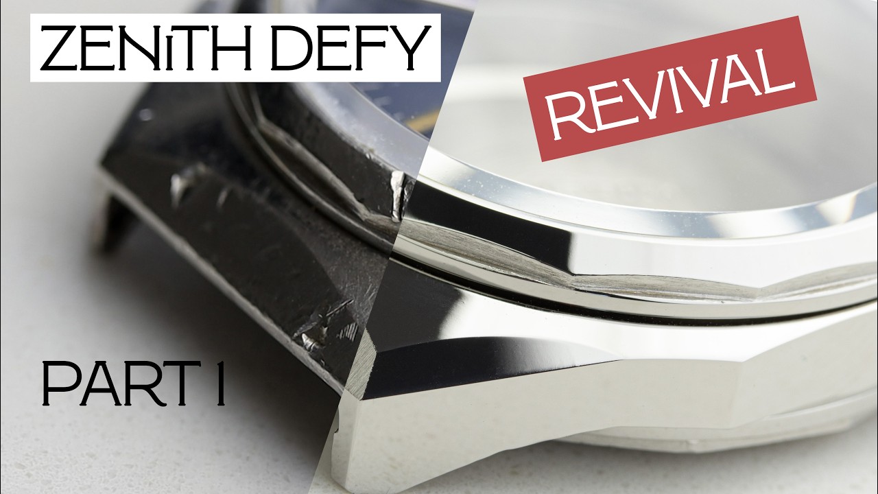 The Truth Revival of vintage Zenith Defy Part 1 - Case Restoration