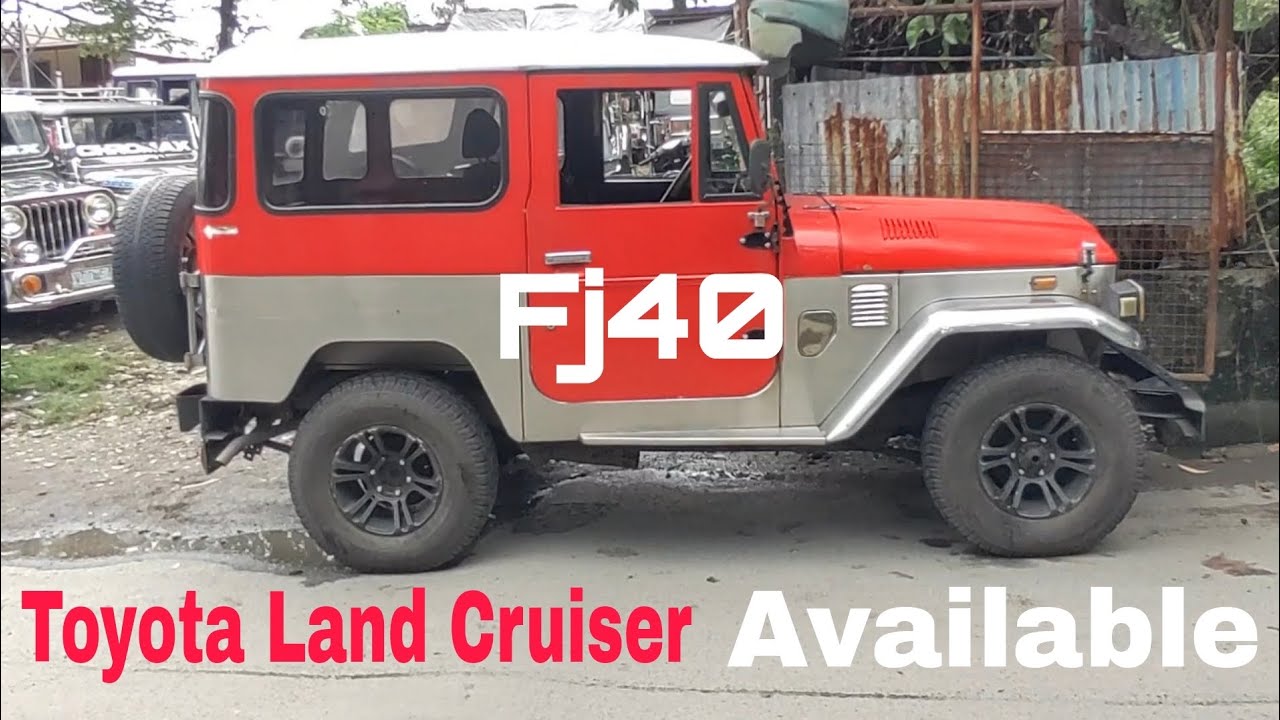 Toyota Fj40 Available!