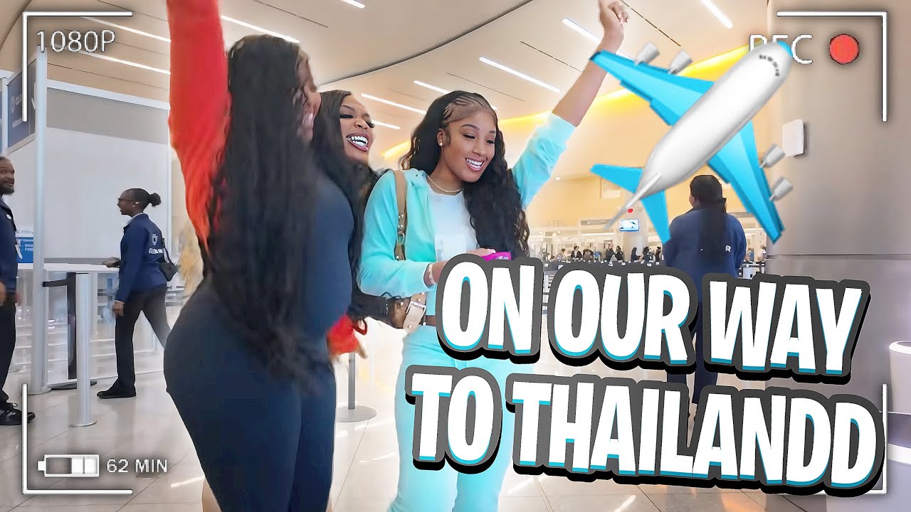 DAY 1 IN THAILAND IT WAS A LONGGGG FLIGHT !!!