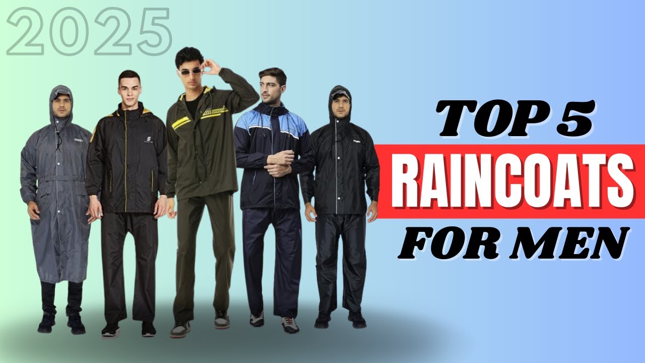 5 Best Raincoat for Men in India || Best Raincoat for Bikers || Best Rain Coat for Men || under 1000