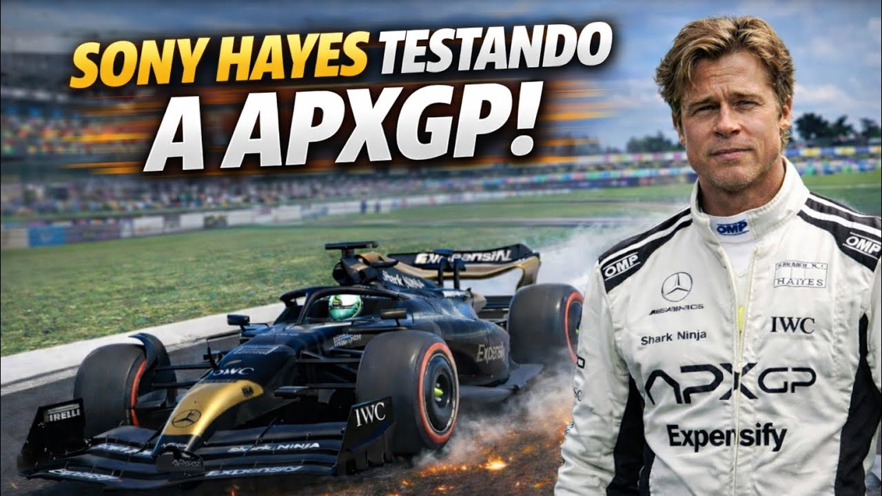 Ala Mobile - Sony Hayes Testando a APXGP🏁 Silverstone