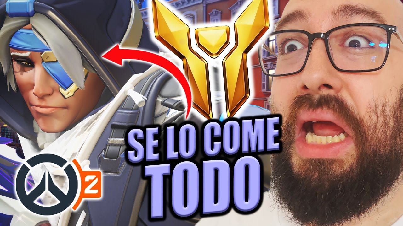 ESTA ANA SE LO COME TODO POR JUGAR TAN MAL POSICIONADA | Angrod Overwatch