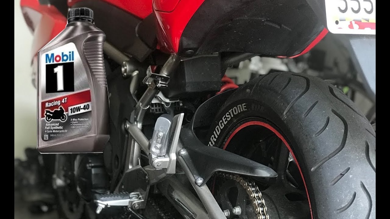 Ninja 650R oil change