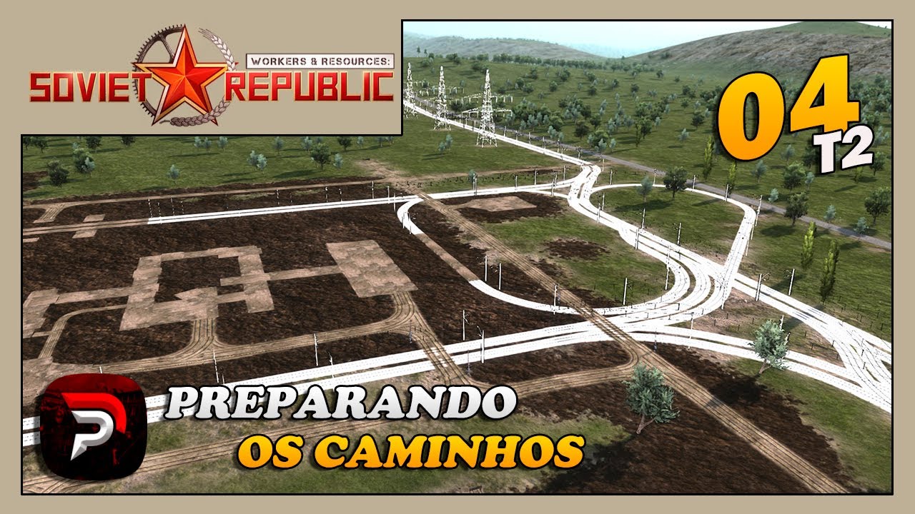 Vamos assentar as bases do transporte T2E04 - Workers & Resources: Soviet Republic