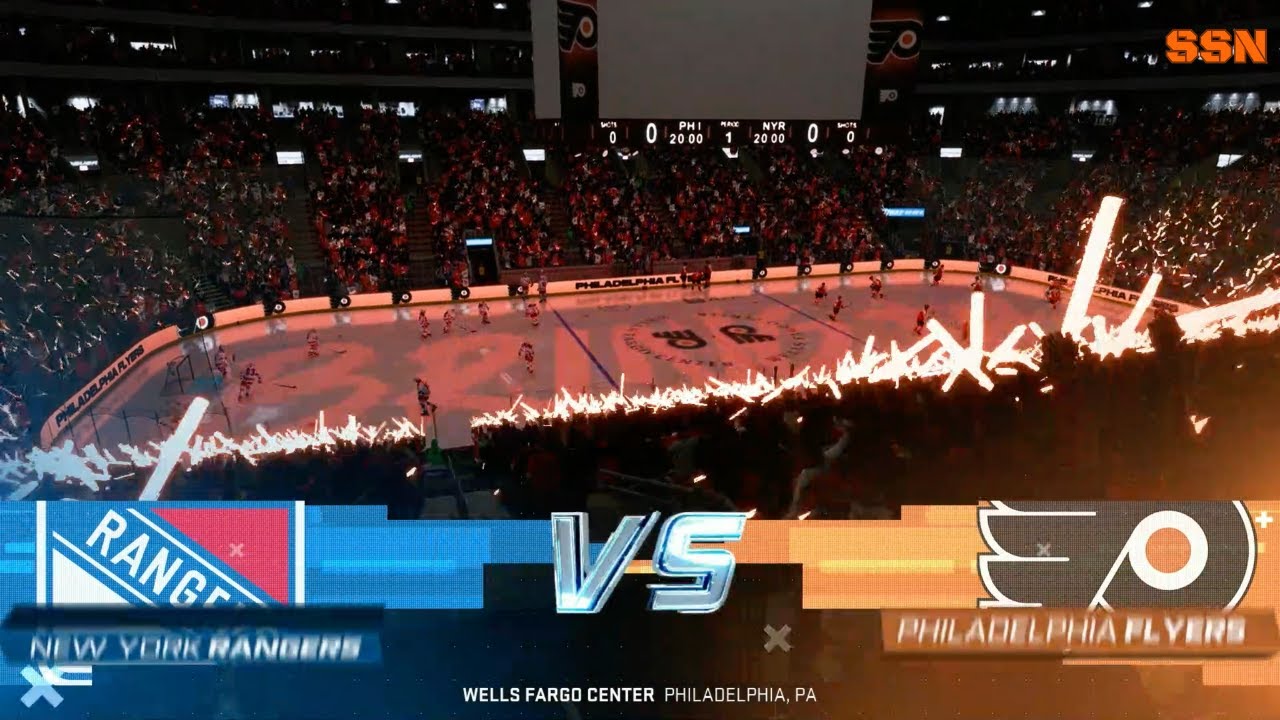 NHL 24- New York Rangers (23-32-1) vs Philadelphia Flyers (31-21-5)