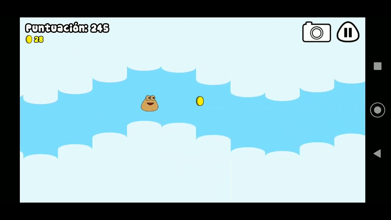 Record de Pou Cloud Pass 445 puntos | Puesto #18