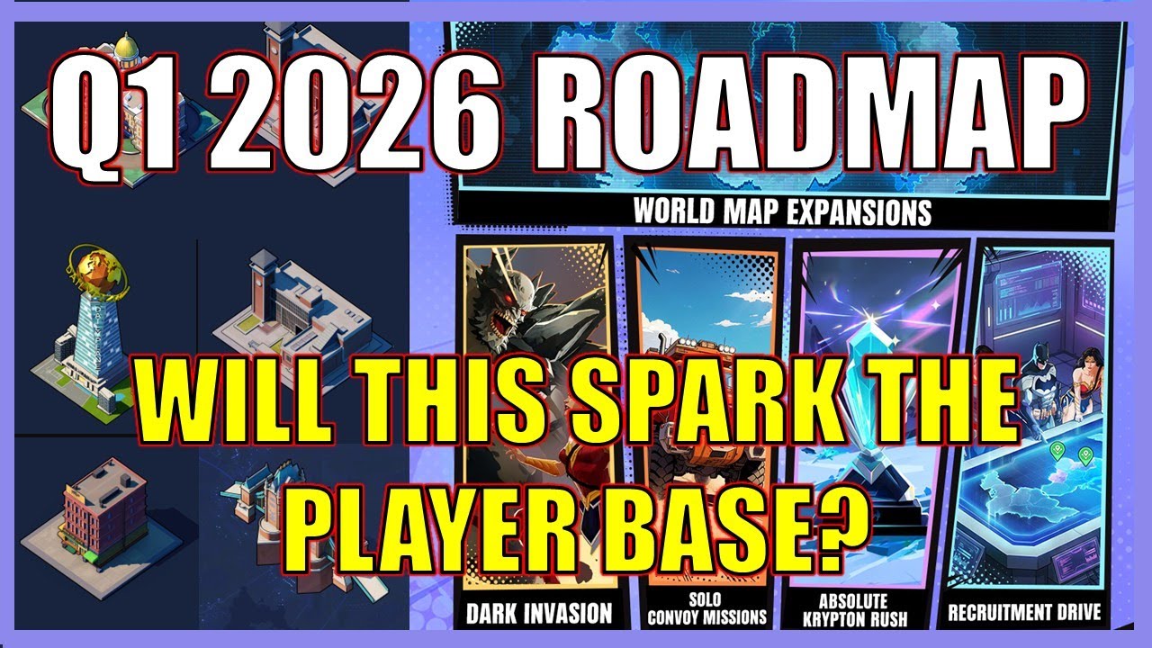 Q1 2026 ROADMAP | Is This the Turning Point We’ve Waited For? | DC Dark Legion