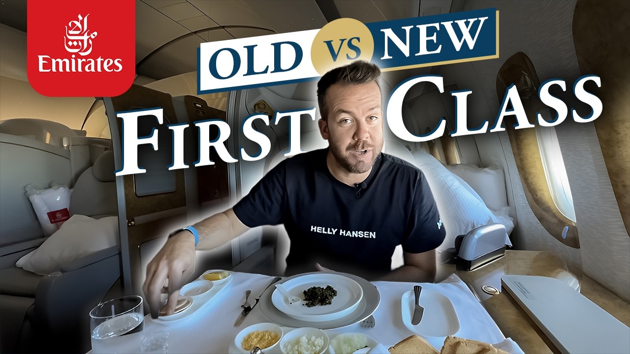 Emirates FIRST CLASS: OLD vs. NEW! 😲