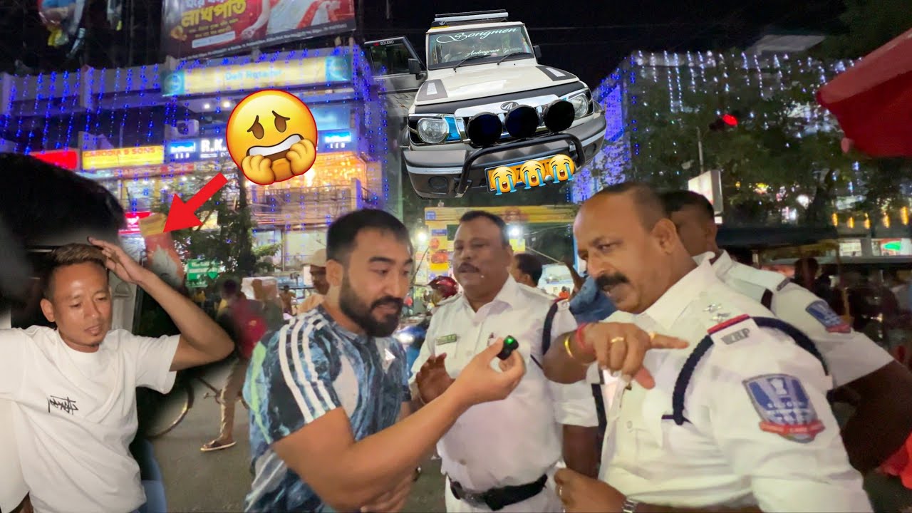 | Siliguri ma Police ko Dagdi | @basantvlogs |