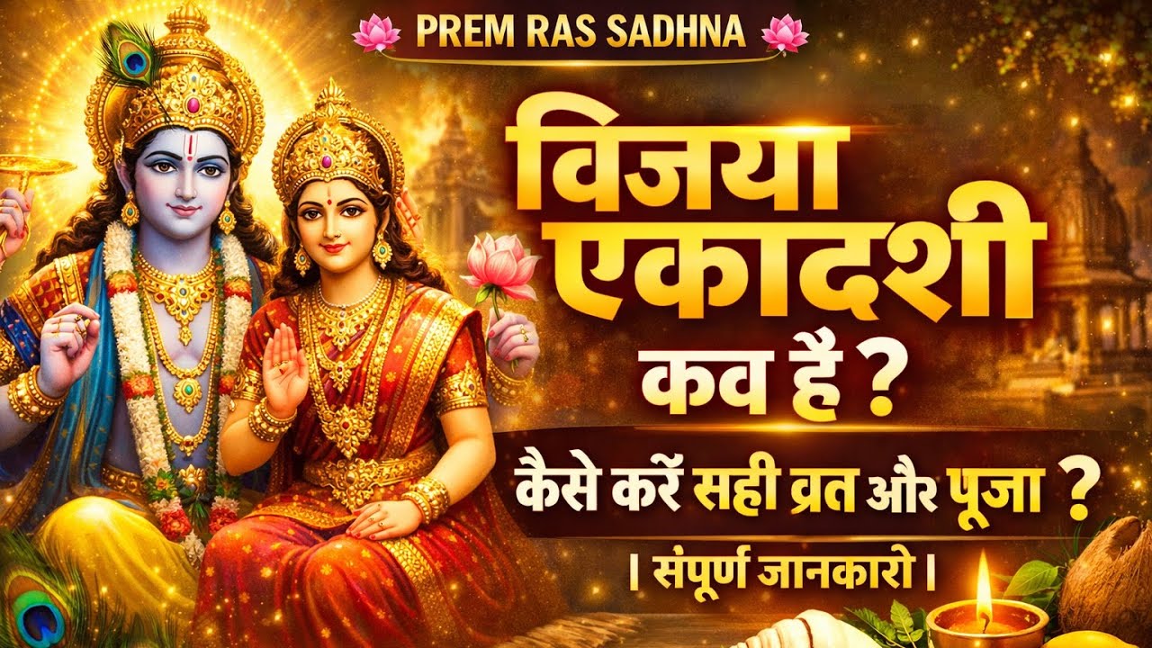 विजया एकादशी कब है? ऐसे करें व्रत और पूजा – मिलेगा विजय का आशीर्वाद! #vishnu