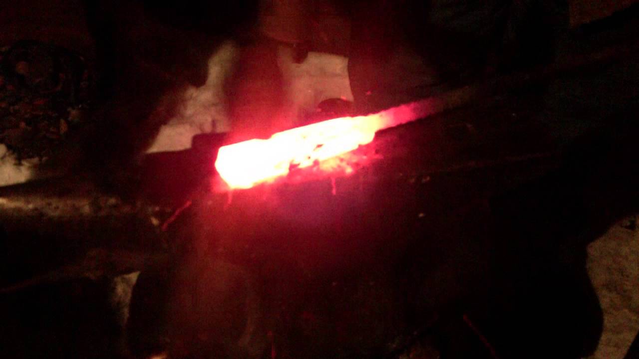 hot cut fold and forge weld