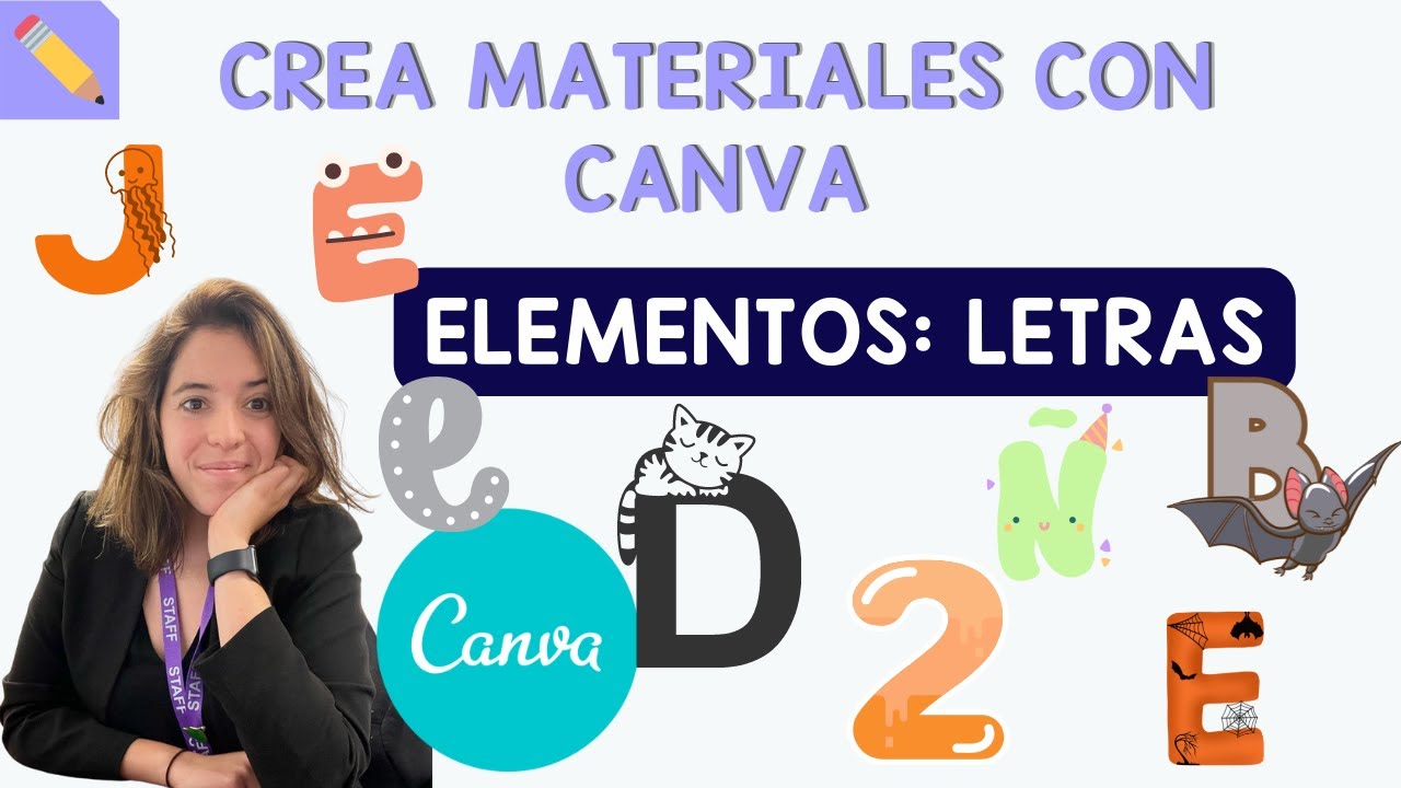 Crea materiales con CANVA. Materiales educativos bonitos. /ElTARRODELOSIDIOMAS