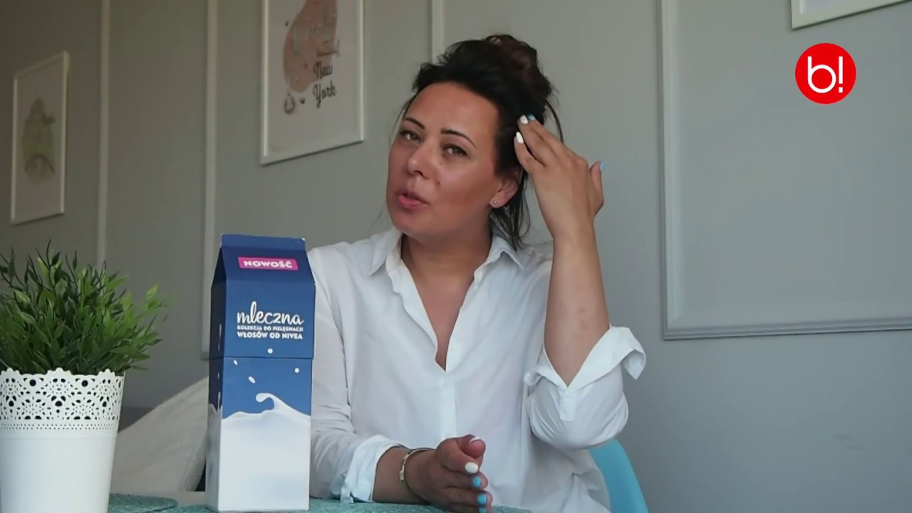 Mariola testuje NIVEA Hairmilk