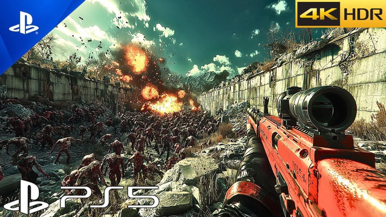 (PS5) WORLD WAR Z ENDING LOOKS ABSOLUTELY TERRIFYING Realistic ULTRA Graphics (4K 60FPS HDR)