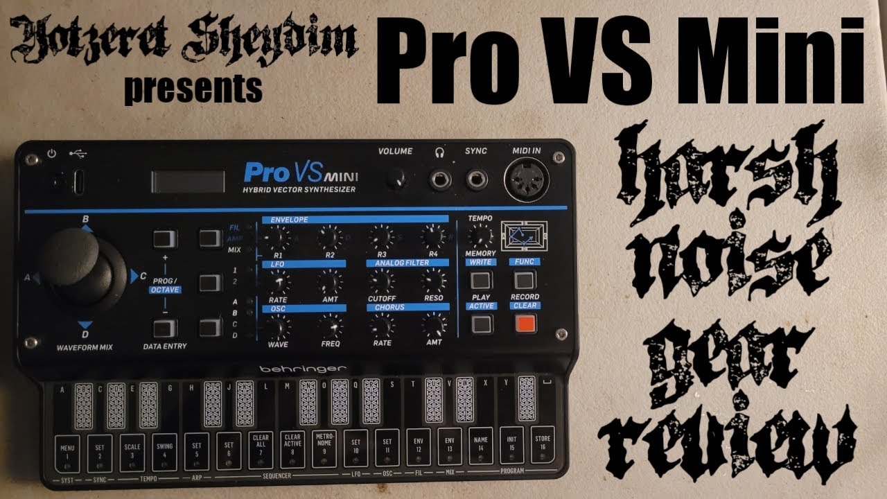 Behringer Pro VS Mini - Harsh Noise Gear Review