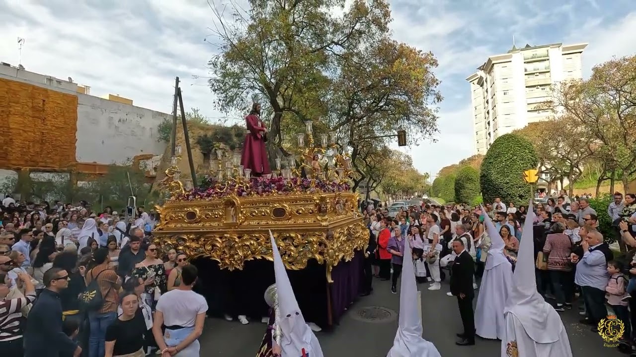 Cautivo de Huelva 2023 | Petalada C/ Fray Juan Pérez y Revirá C. San Sebastián | AM Polillas
