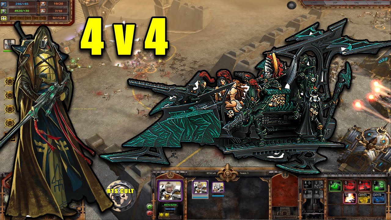 4v4 Sisters of Battle vs Dark Eldar &ndash; Angels of Retribution vs the Raiders of the Void