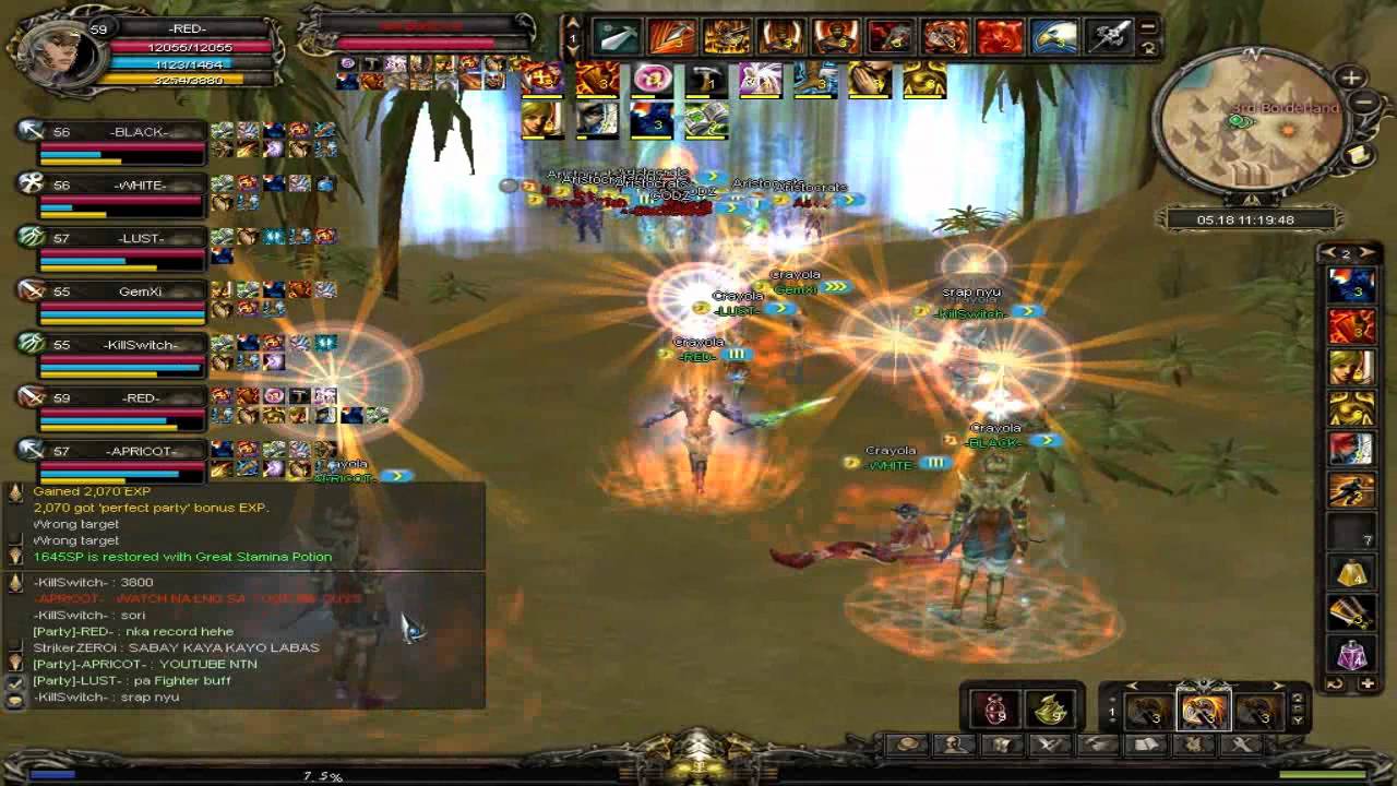 Shaiya Philippines - Crayola Guild PvP 1 [HD]