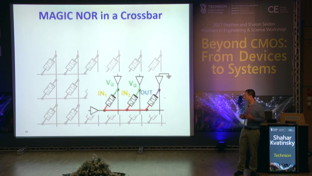Shahar Kvatinsky, Technion - mMPU: Memristive Memory Processing Unit