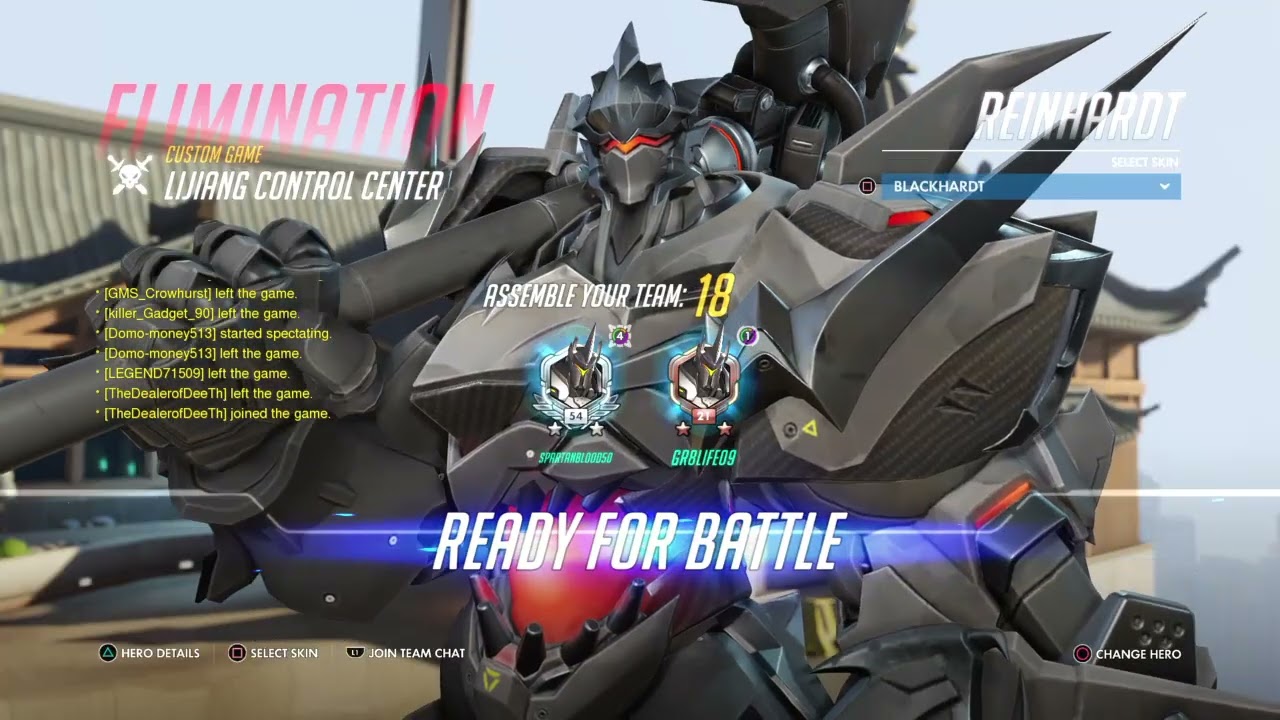 Overwatch Boss Battles - Reinhardt(s) vs Camping Trolls