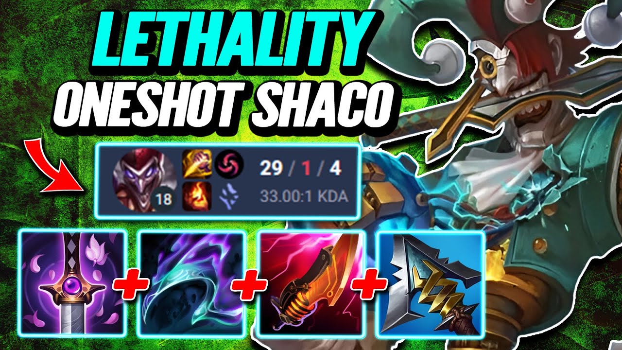 29 Kills Lethality Shaco - S14 Ranked [League of Legends] Full Gameplay - Infernal Shaco