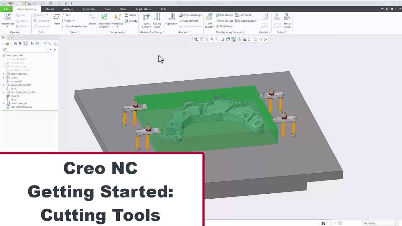 GS04 Creating and Storing Parametric Tools in Creo NC