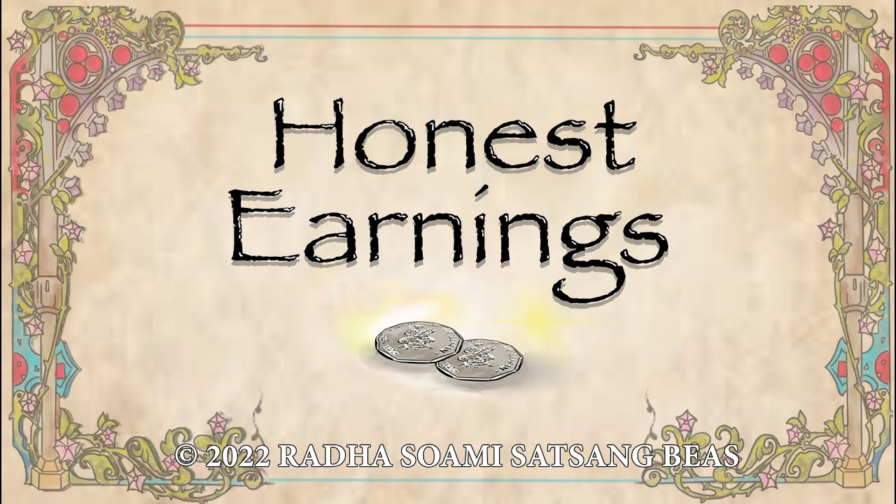Honest Earnings (English) - RSSB Animated Videos