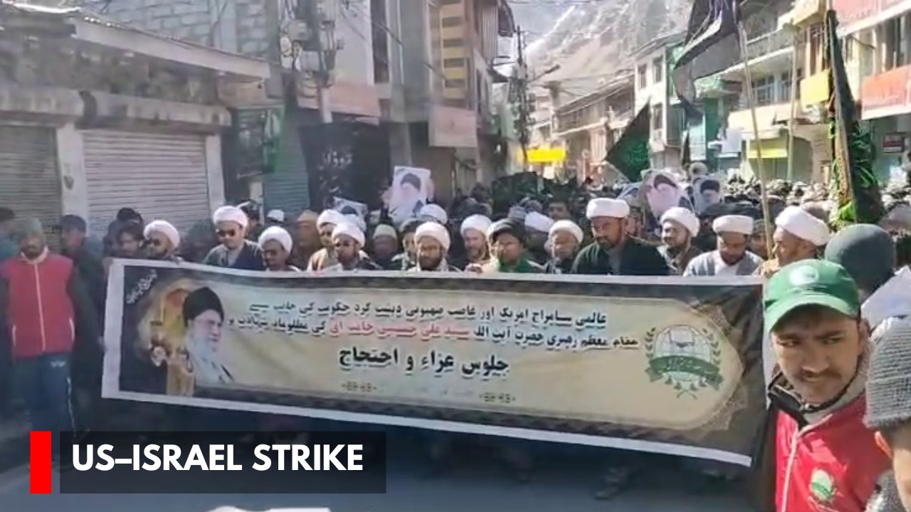 Kargil: People Mourn Death of Iran’s Supreme Leader Ayatollah Ali Khamenei