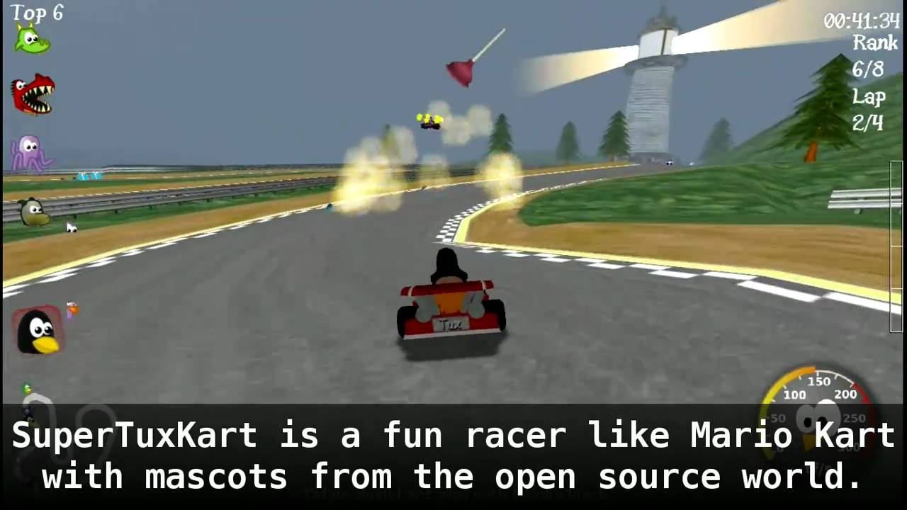 Games for Linux: SuperTuxKart
