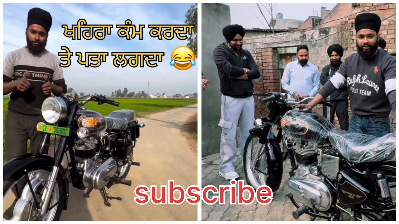 Bullet modification khehra bullet sirra gal bat