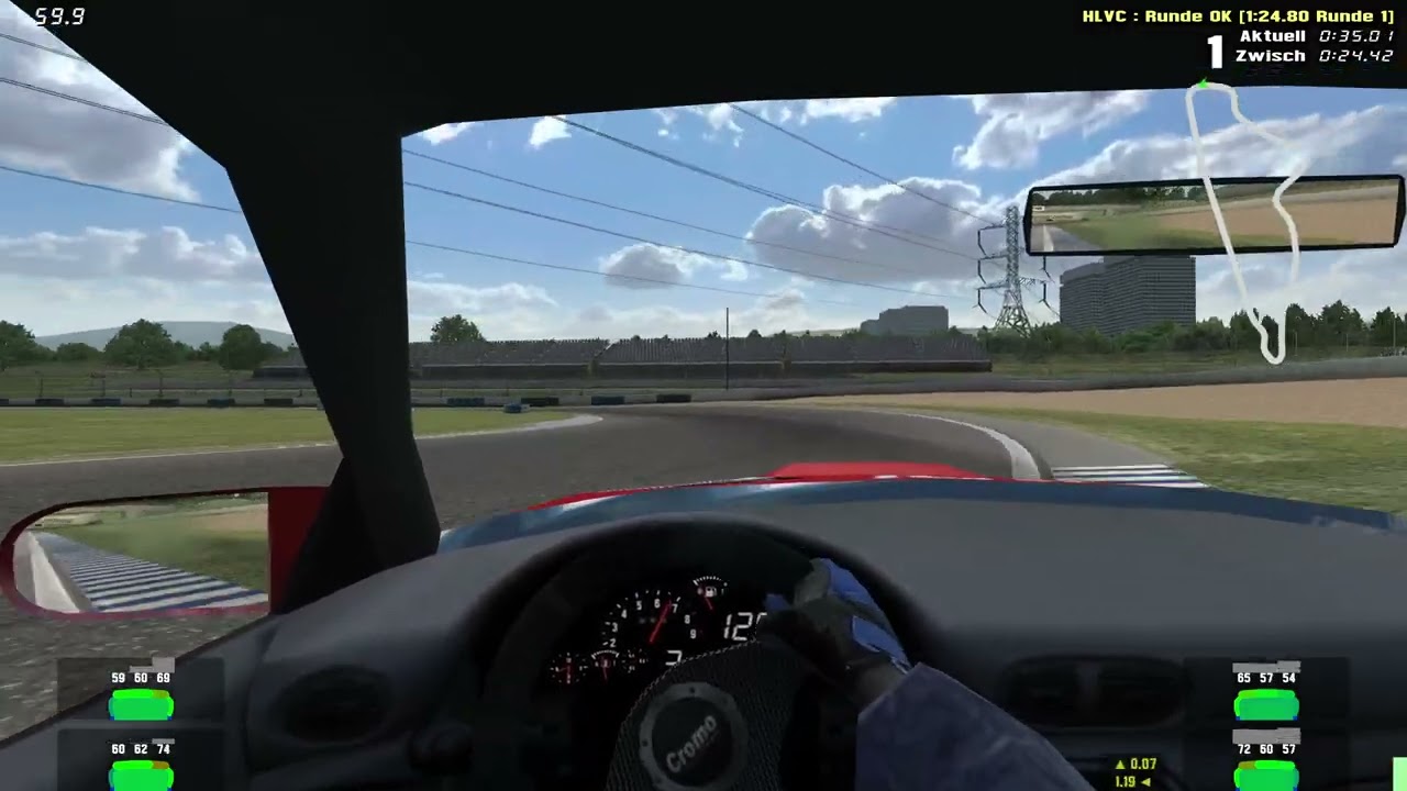 Live For Speed S2 (0.5U) Hotlap - biggie - Blackwood GP Reversed (BL1R) - RB4 - 1:24.80