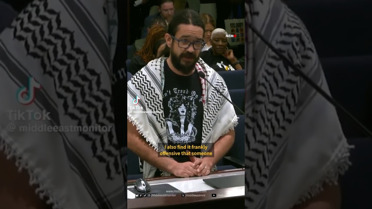 Florida Senator Randy Fine, Keffiyeh  
