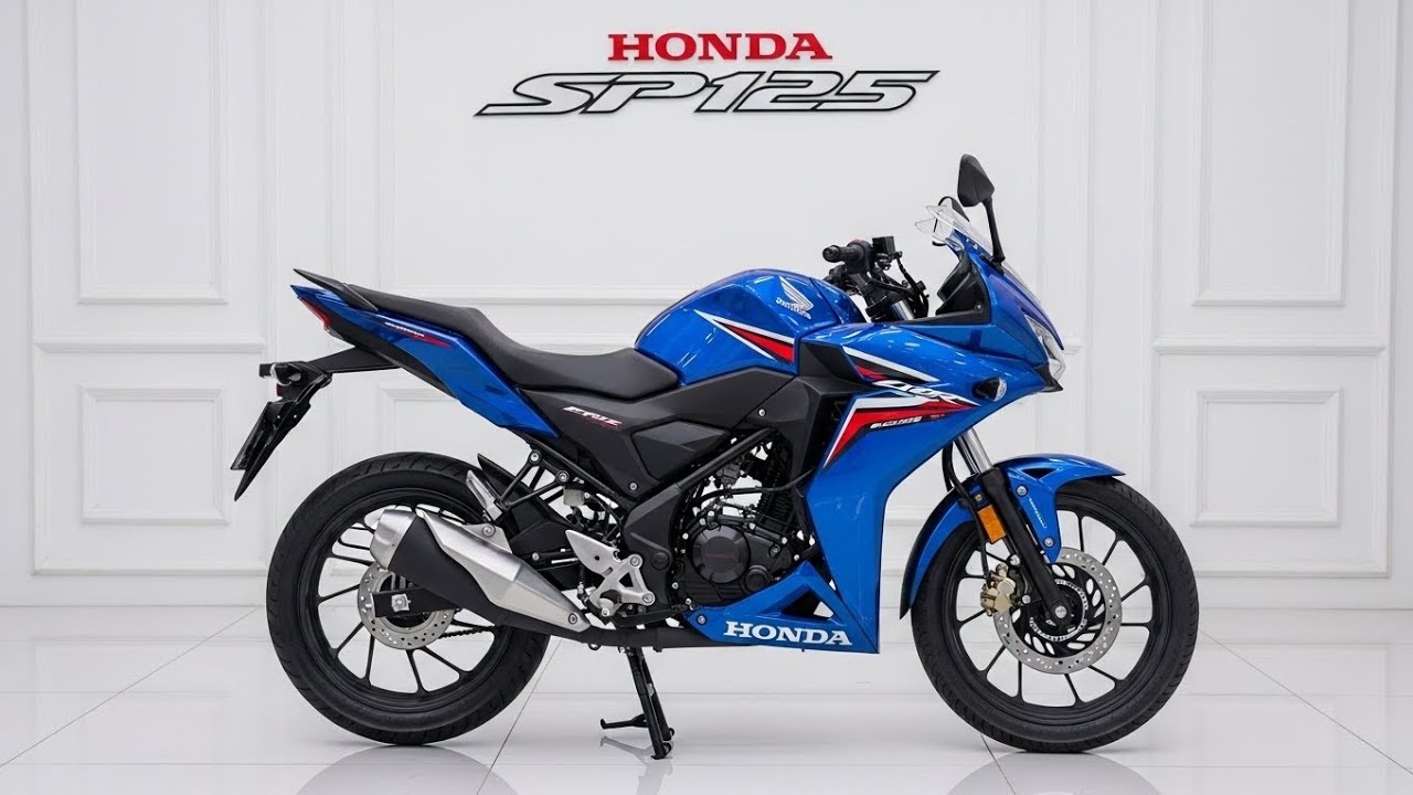 New Honda SP 125 2026 Looks AMAZING! Check Out These Features!”
