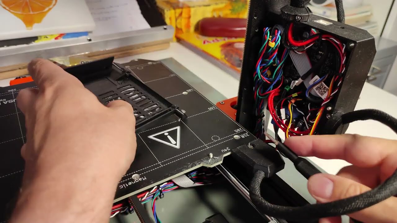PRUSA MK3S+ Drukarka 3D  - usztywnienia, wydrukowane dodatki, usprawnienia - 8K