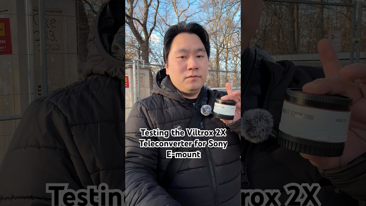 Testing the new Viltrox 2X Teleconverter for Sony E-mount #travelwithlenses #viltroxteleconverter
