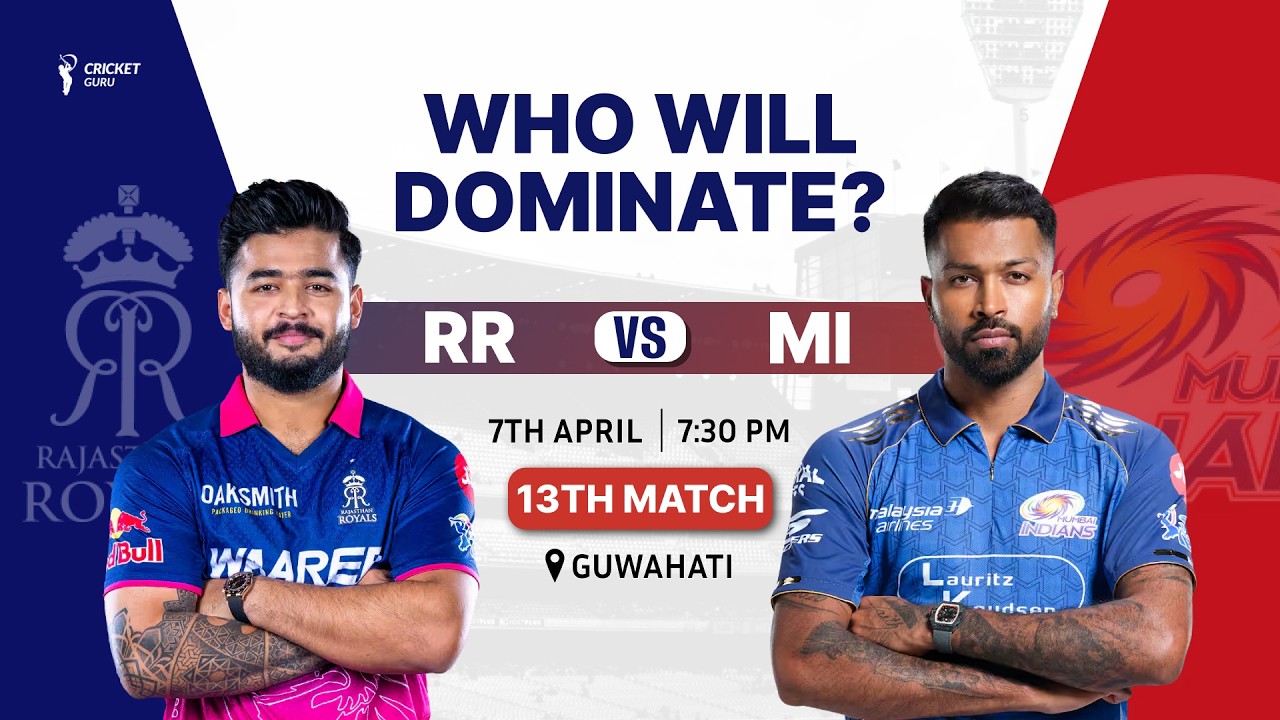 IPL 2026: RR vs MI 13th Match Full Analysis - Who Will Win?