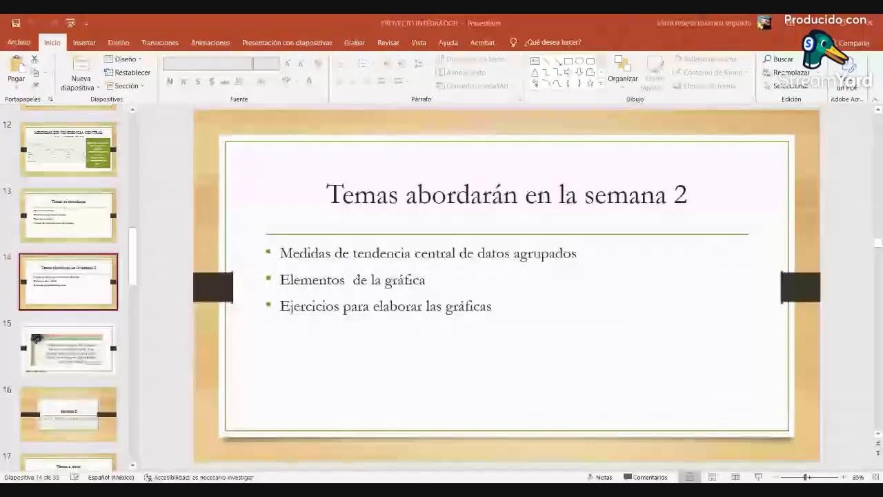 Primera semana del modulo 17 extra