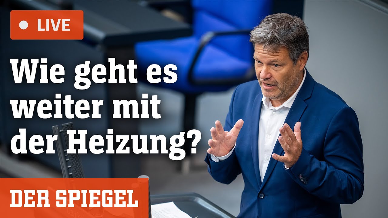 Livestream: Das sagen Habeck und Geywitz zum geplanten Heizgesetz | DER SPIEGEL