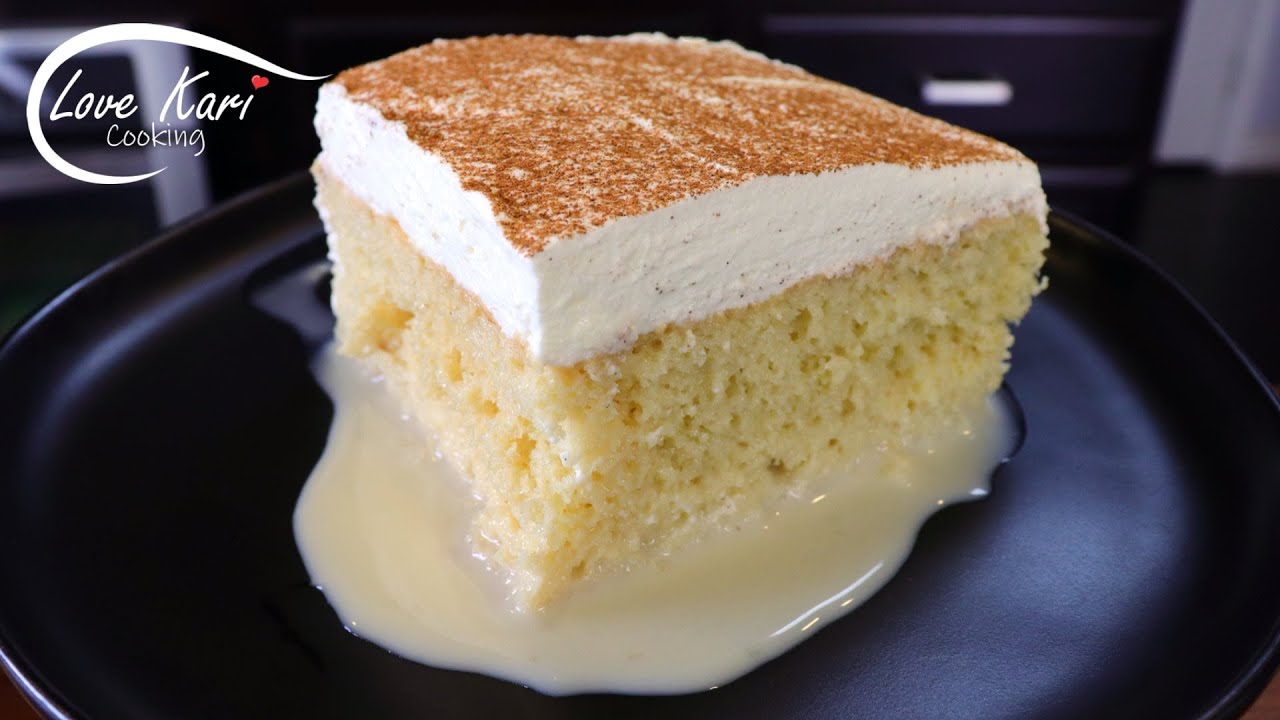 How to Make Tres Leches Cake Easy Recipe Pastel de 3 Leches