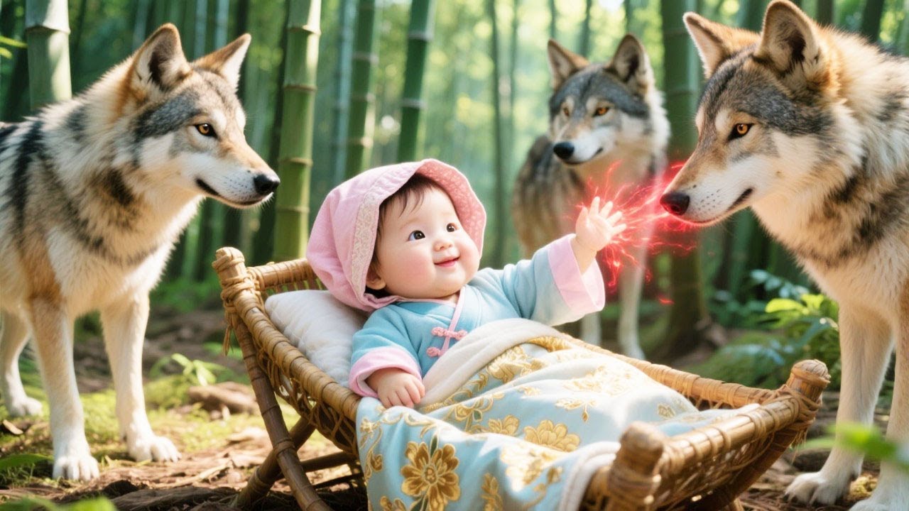 la fille abandonnée du duc élevée par les loups, dotée d’un don magique