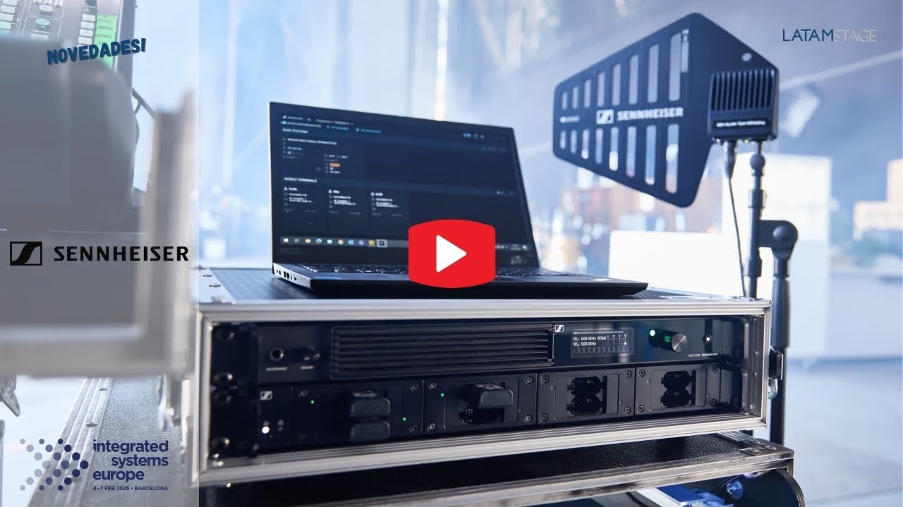 🎧 SPECTERA de SENNHEISER en ISE 2025: El futuro del audio inalámbrico está aquí 🔥
