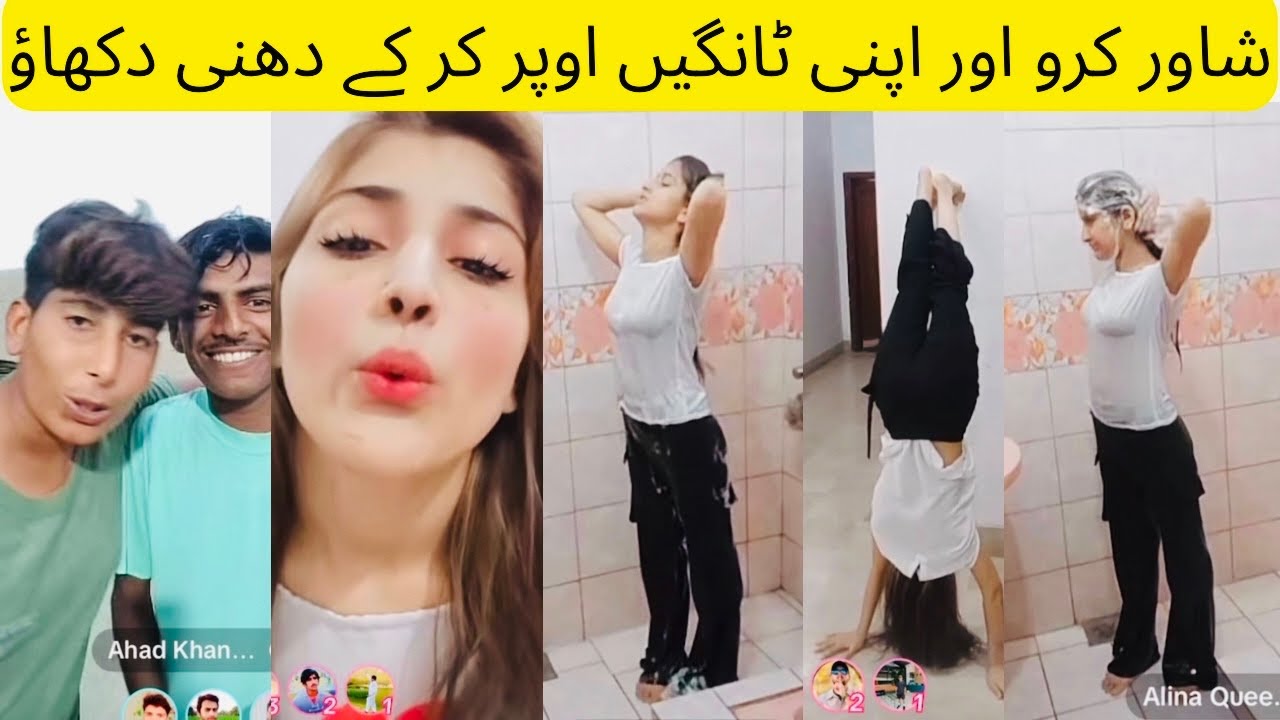 Alina Queen vs Ahad khan tiktok live punishment match | Alina queen tiktok live new match 😇