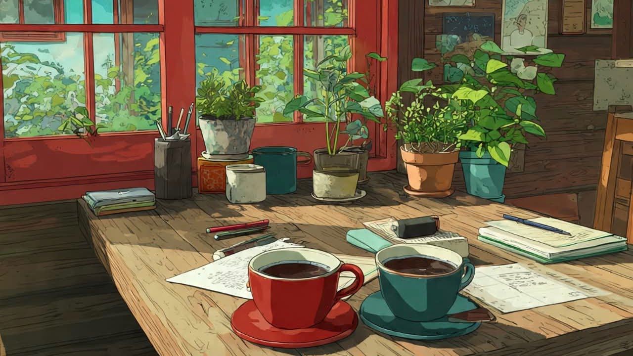 1 Hour Work & Study Lo-Fi 🇯🇵 Hidden Japanese Café (Deep Focus)