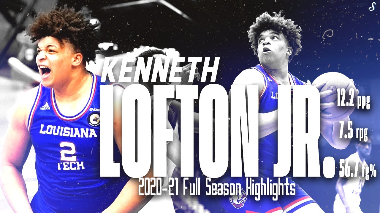 CUSA ROY Kenneth Lofton Jr. Is Putting CBB On Notice! 👀 📈  | 2020-21 LA Tech Highlights | 12.2 PPG