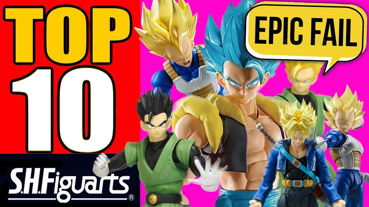 BANDAI FAIL! TOP 10 WORST S.H.FIGUARTS DRAGONBALLZ Figures