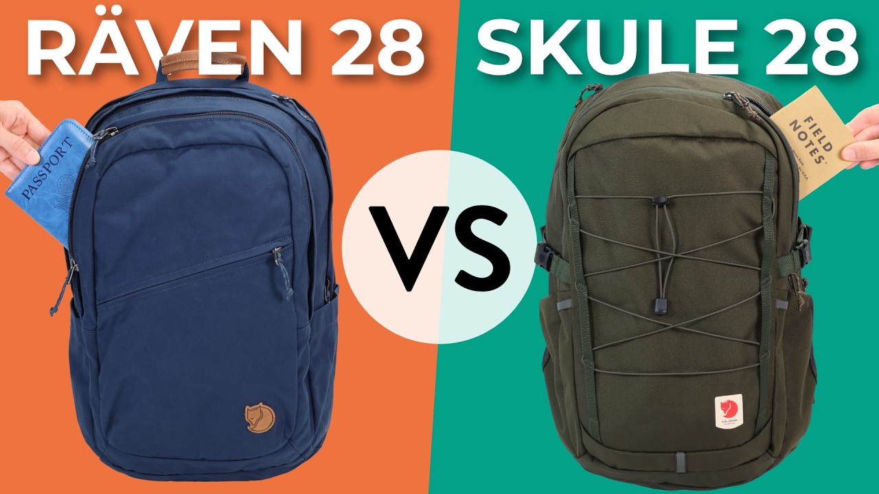 Fjallraven Raven 28 vs Skule 28 Explained in 5 Minutes
