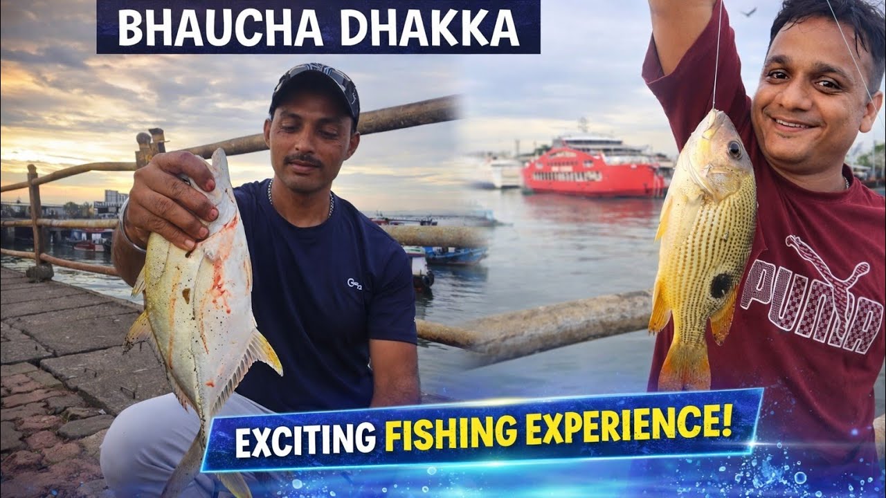 🎣 Bhaucha Dhakka Fishing Vlog | Mumbai Me Zabardast Fish Catch | Full Fishing Experience 