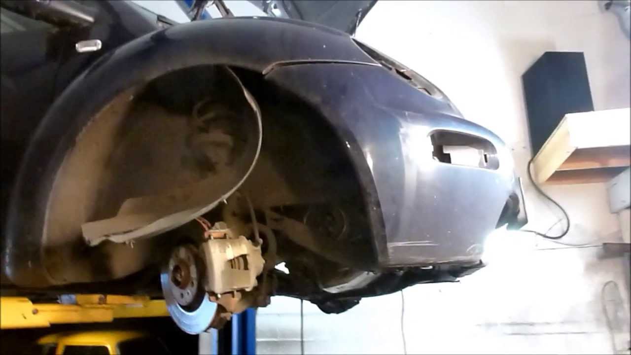 Замена генератора TDI VW Beetle