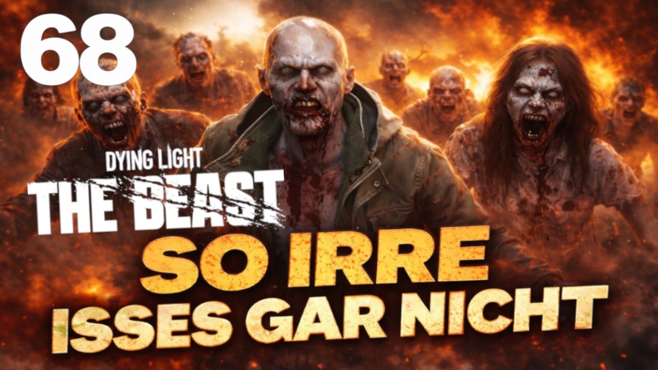 Die IRRE ist zu HAUSE ☢️68⛔ Turm auf der Anstaltsinsel  |  DYING LIGHT – THE BEAST [2025, DELUXE Ed]