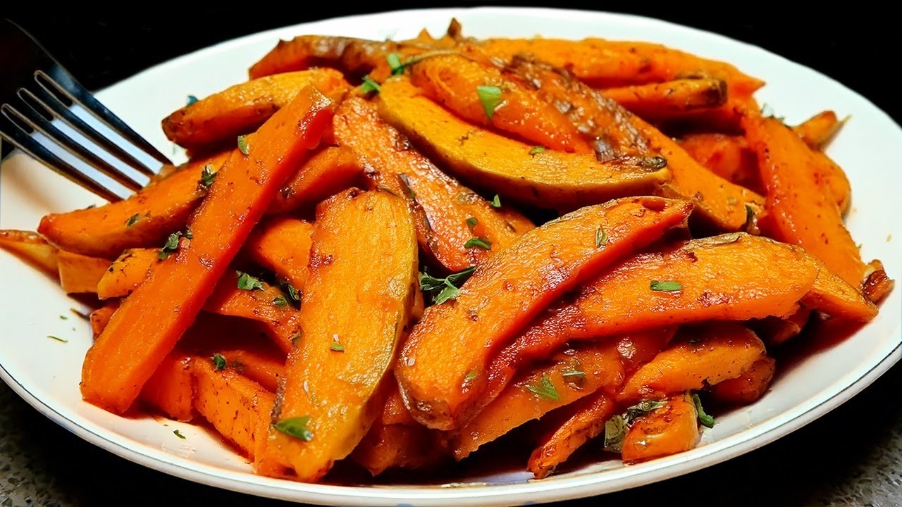 Ich habe noch nie so leckeren Kürbis gegessen! Dieses Rezept kennt keiner! Nur 2 Zutaten!